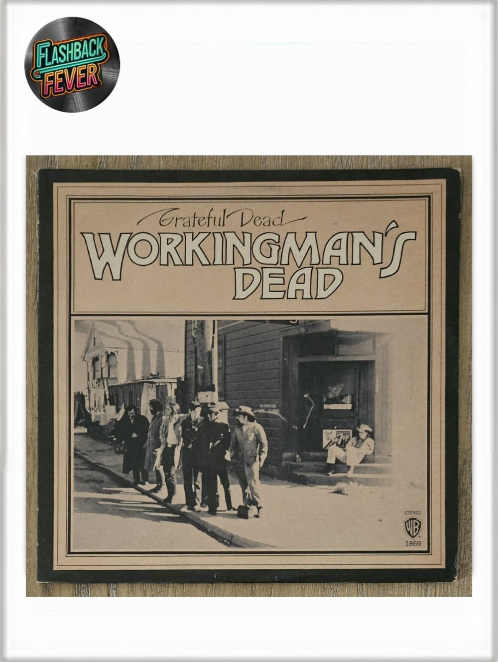 GRATEFUL DEAD•Workingman's Dead•June 14, 1970 US (#WS 1869) Pitman, 1st Pressing